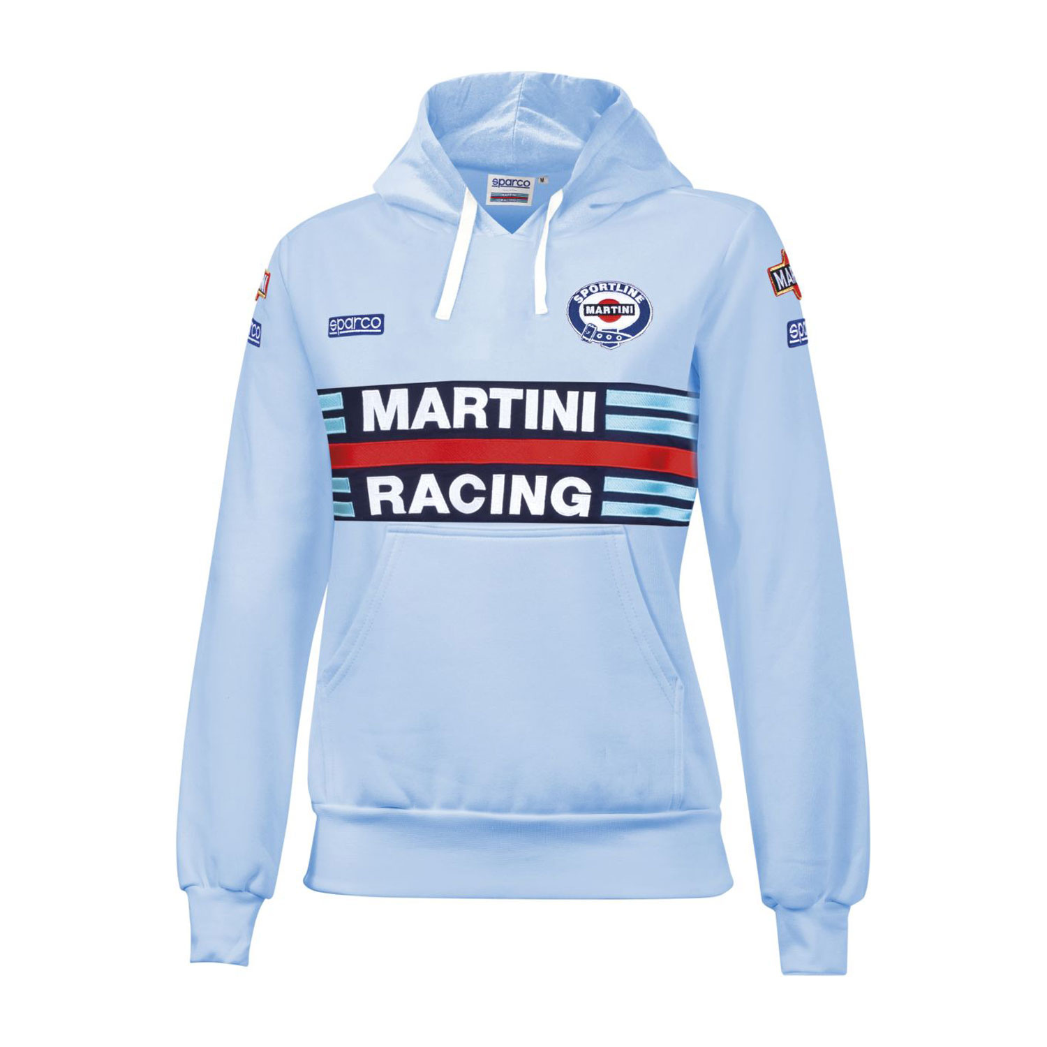 Sparco Italy Ladies Martini Racing Hoodie light blue (S)