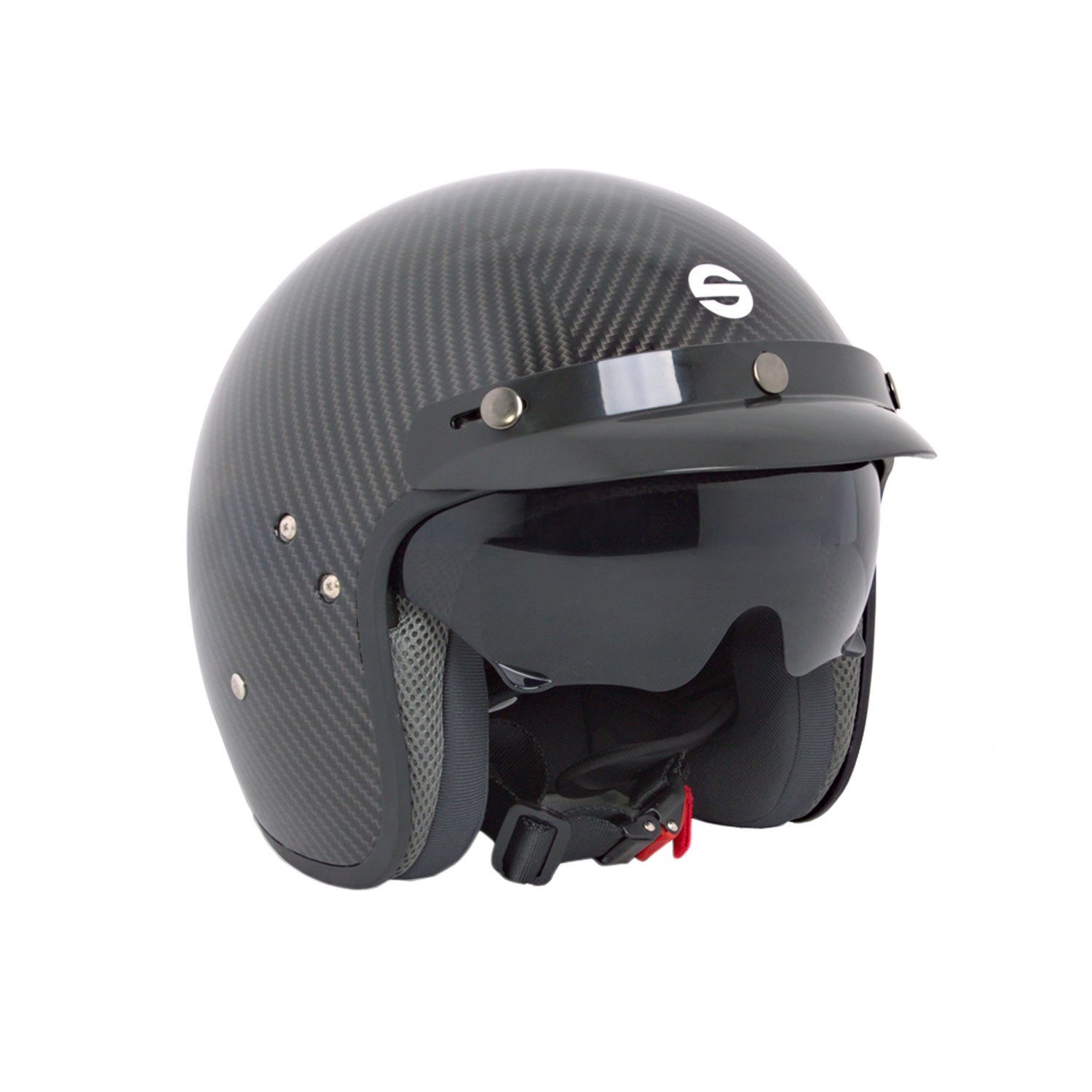 Sparco Italy Club J 1 Open Face Helmet Carbon Xl Ebay