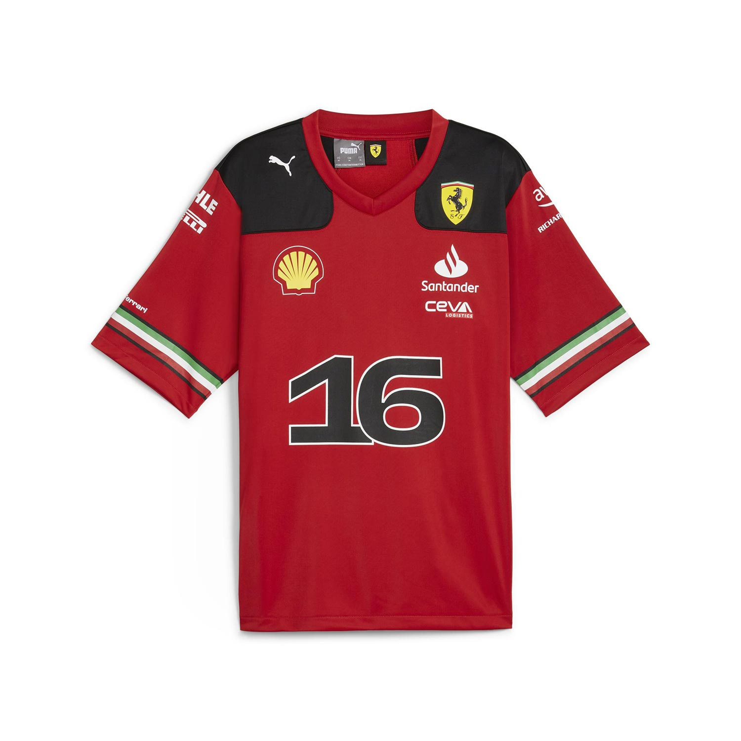 Leclerc Football Team Ferrari F1 Mens T Shirt T shirts Mens