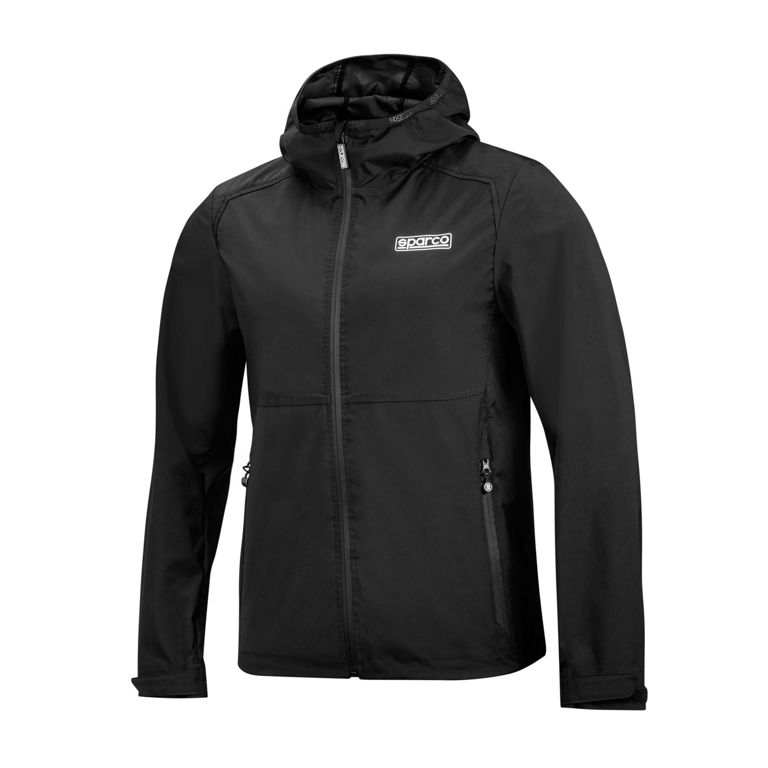Sparco MY22 Mens Windstopper jacket black Black Wind Jackets \ Men's