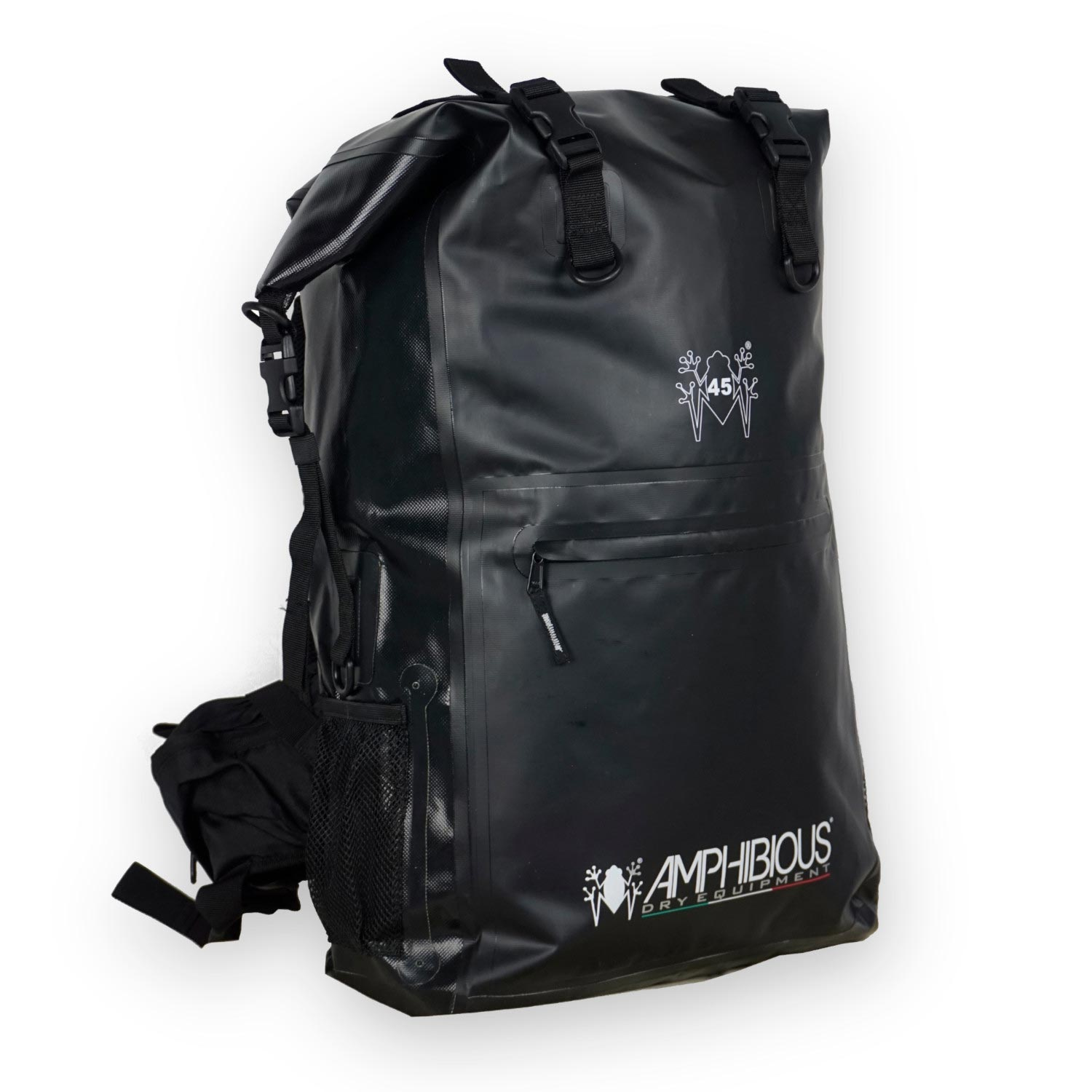 Amphibious OVERLAND 45 Waterproof Backpack black Bags and backpacks
