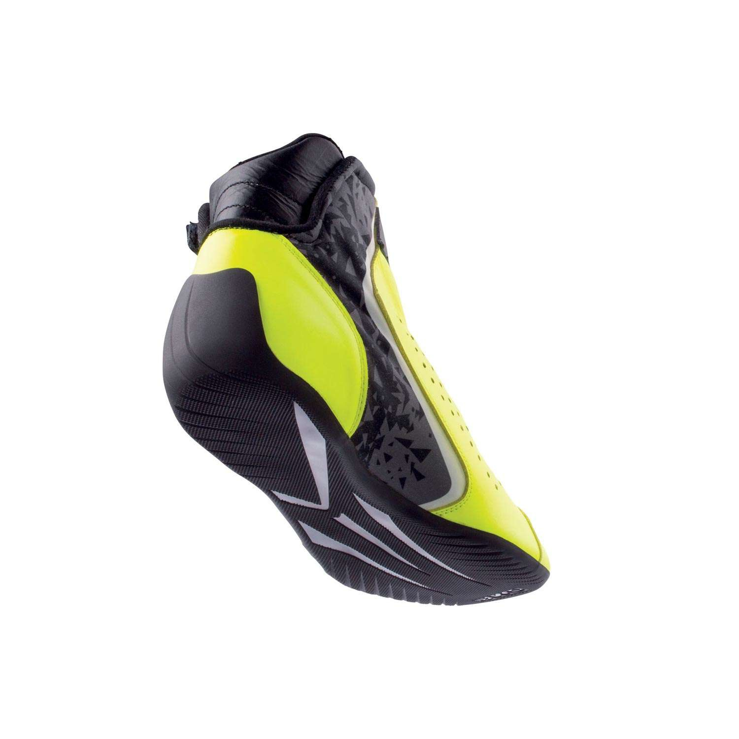 OMP ONE EVO X Racing Shoes Yellow FIA Yellow Shoes with FIA