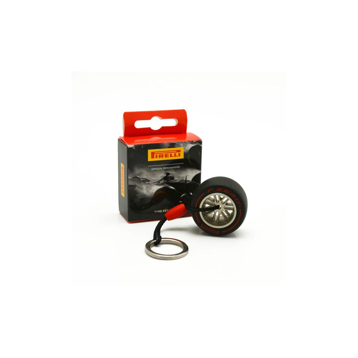 Pirelli 2022 Tyre Keyring red Red Gadgets \ Keyrings