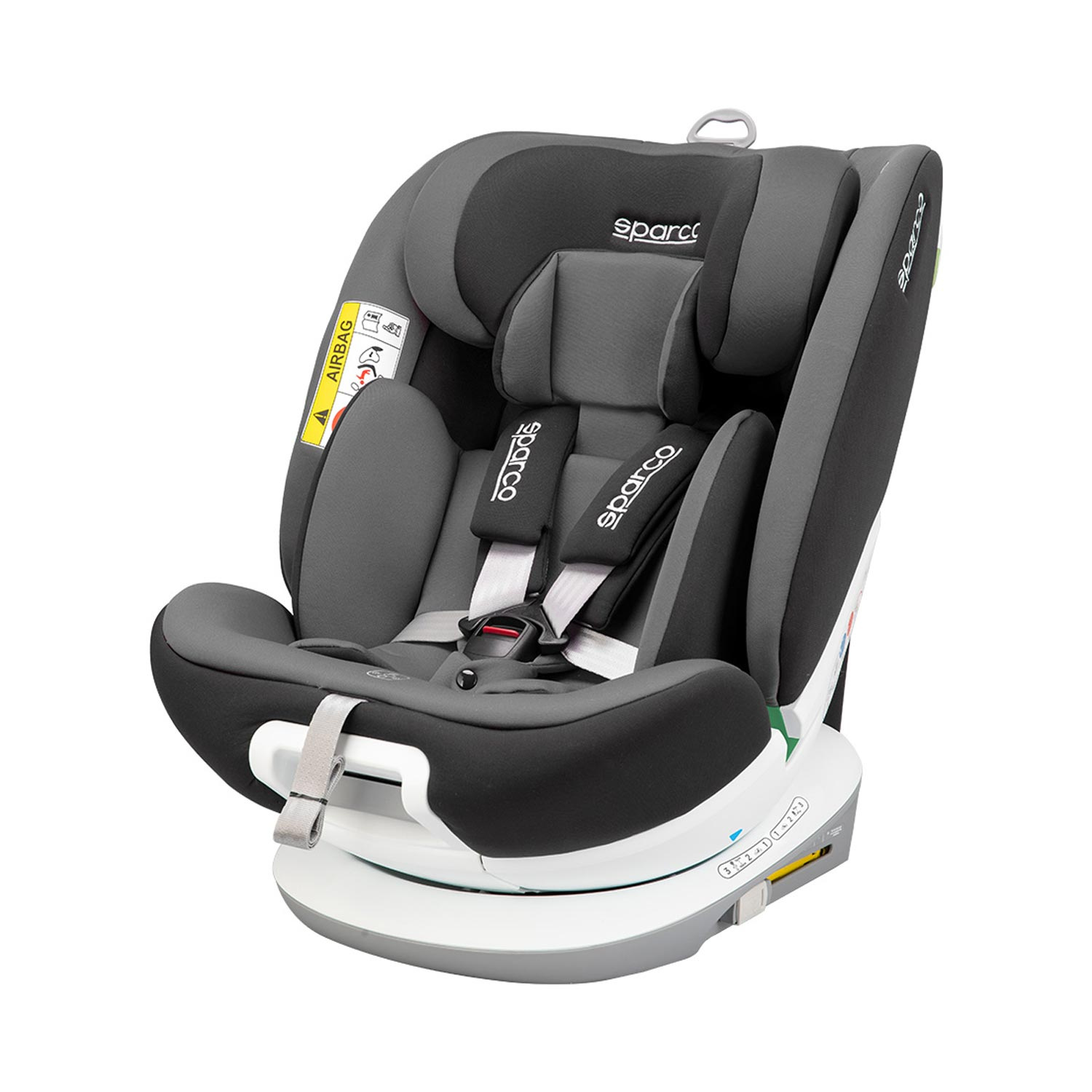 Sparco SK3000I Child Seat grey 0 36 kg Child Seats 0 36 kg Rallymerchandise.eu