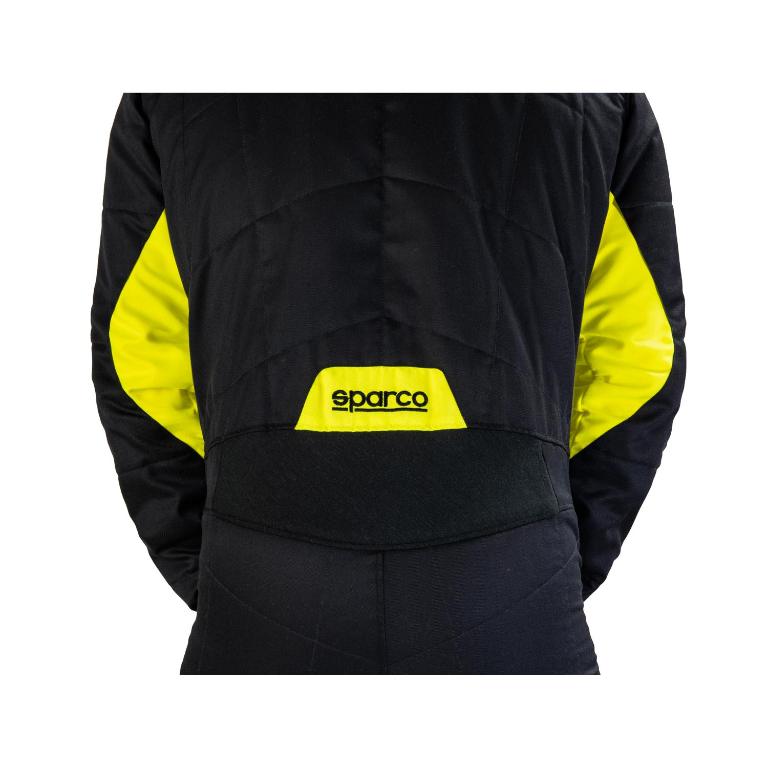 Sparco SPRINT MY22 Race Suit Black/Yellow (FIA) Yellow Black Rally