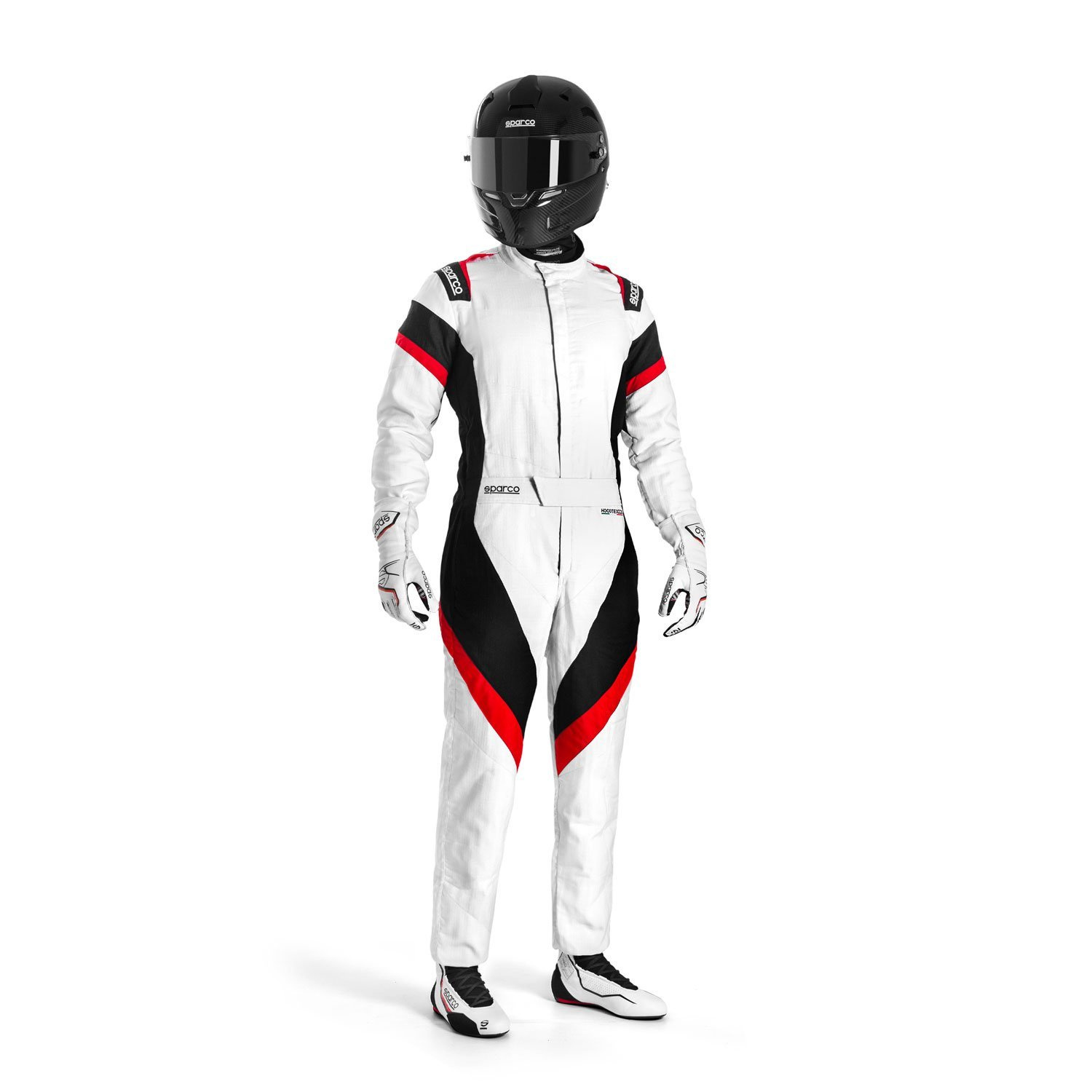 Sparco Victory MY21 Race Suit whiteblack (FIA homologation) White