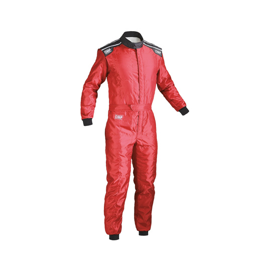 OMP KS-4 Kids red Karting Suit (with CIK FIA homologation)