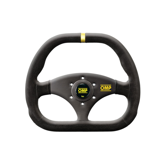 OMP KUBIC Suede Steering Wheel