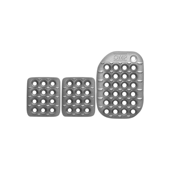 OMP OA/1863 standard silver Pedal Pads