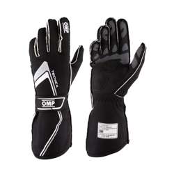 OMP TECNICA MY21 Racing Gloves Black (FIA)