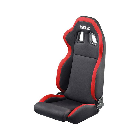 Sparco R100 Black and Red Tuning Car Seat