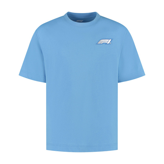 2025 Formula 1 Men's Heritage Logo Blue T-shirt