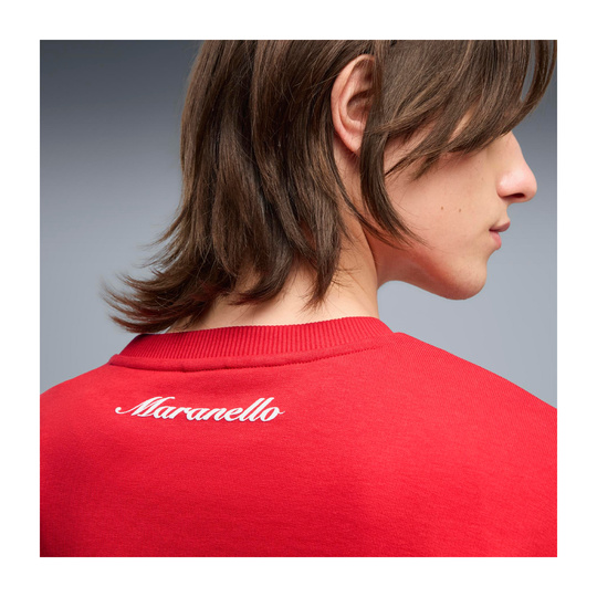 2026 Scuderia Ferrari F1 Mens Crew Neck Sweatshirt red