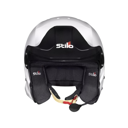 Stilo Venti TROPHY RALLY Hans Helmet white (FIA-SNELL)