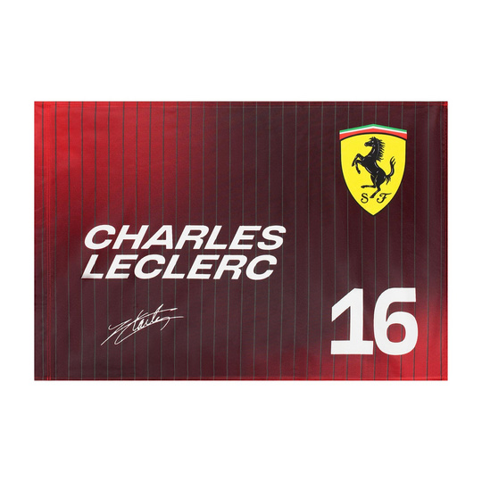 2025 Scuderia Ferrari F1 Charles Leclerc Flag