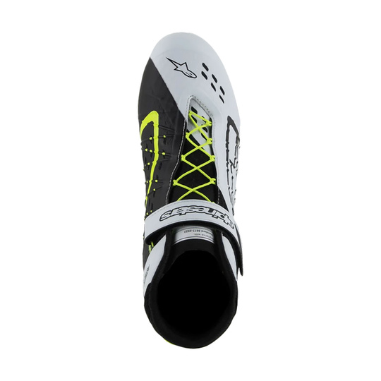 Alpinestars Tech-1 KX V3 Shoes Black/White (FIA)