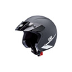 OMP Star MY17 Open Face Helmet Black