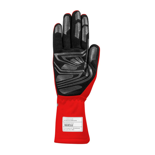Sparco Land+ MY25 Racing Gloves Red (FIA)