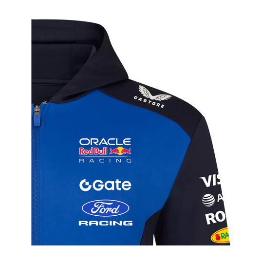 2026 Red Bull Racing Mens Zip Team Hooded Sweatshirt