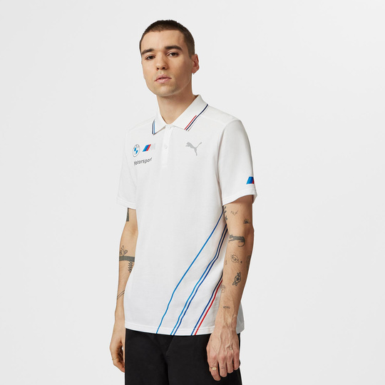 BMW Motorsport Team polo shirt white