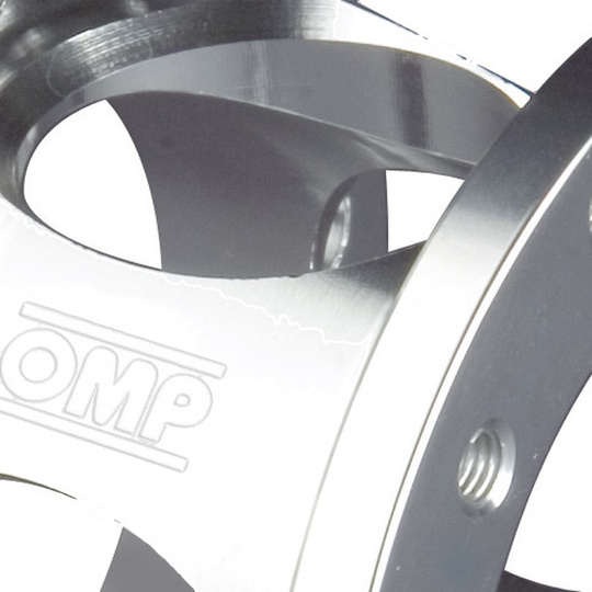 OMP Steering Wheel Spacer Silver