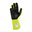 OMP PRO Mech S Racing Gloves Yellow (FIA)