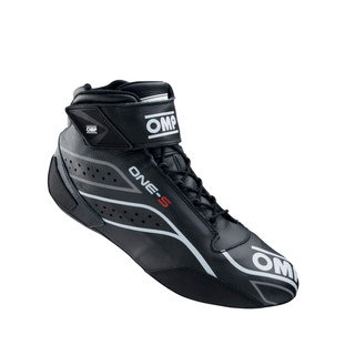 OMP One-S MY26 Racing Shoes Black (FIA)