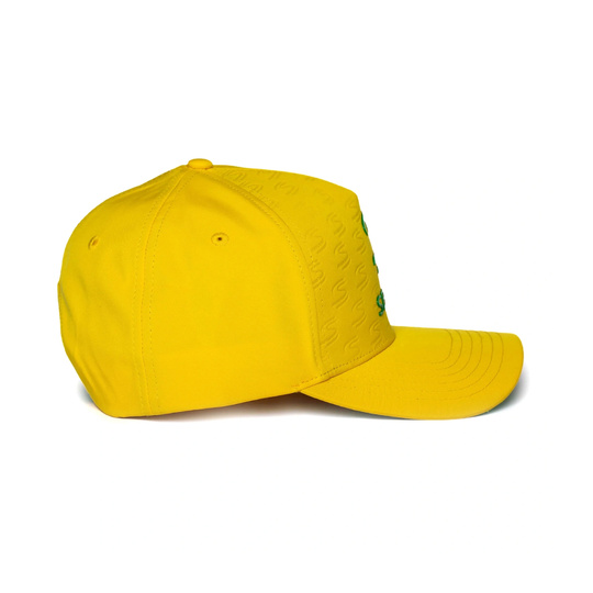 Ayrton Senna Collection 2026 Debossed Logo Cap Yellow