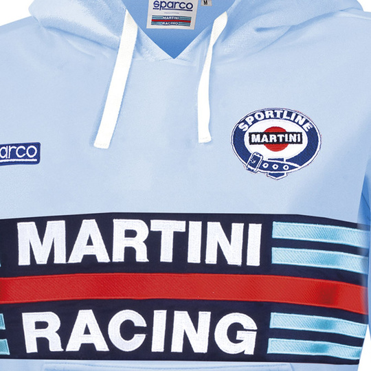 Sparco Women's Martini Hoodie Light Blue