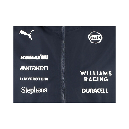 2025 Williams F1 Racing Men's Team Rain Jacket