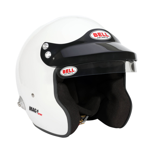Bell MAG-1 Sport Helmet White (FIA)