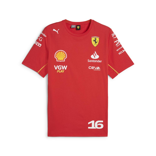2024 Ferrari F1 Men's Team Leclerc T-shirt
