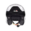 Stilo Venti TROPHY RALLY Hans Helmet white (FIA-SNELL)