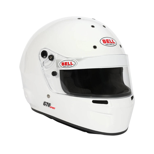 Bell GT6 SPORT Full Face Helmet White (FIA)