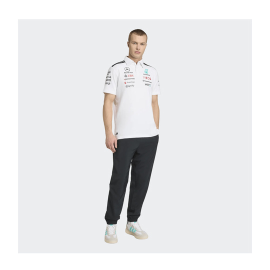 2026 Mercedes AMG F1 Mens Team Polo shirt white