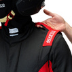 Sparco Sprint Advanced Race Suit Black/Red (FIA)