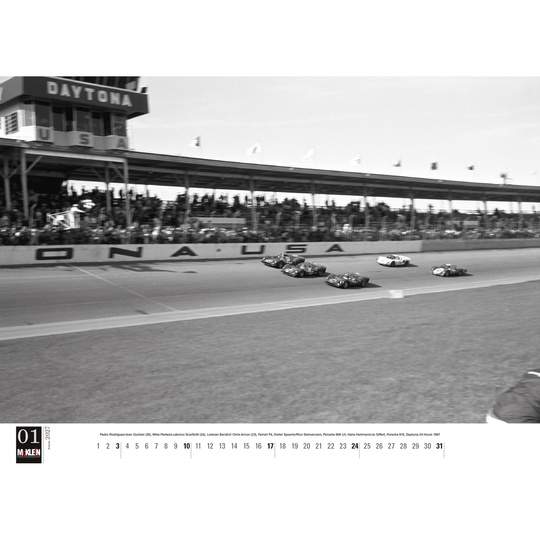 McKlein 2027 Motorsport Classic Wall Calendar