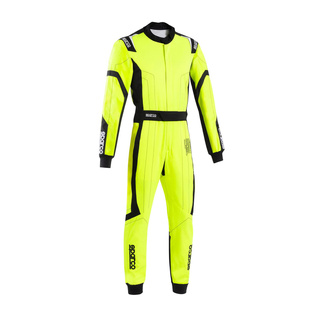 Sparco THUNDER Kids Karting Suit Yellow (FIA)