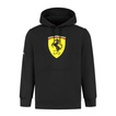 2025 Ferrari F1 Men's Shield Hoodie Black