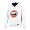Men's Sweatshirt Hood Sparco GULF white