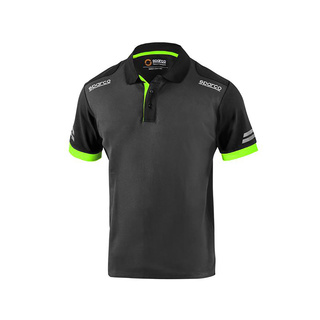 Sparco TECH Mens Poloshirt green