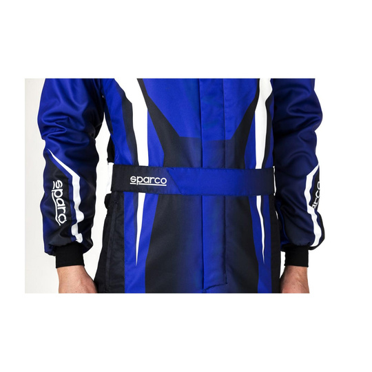Sparco PRIME K 8877-2022 Kids Karting Suit blue/white (FIA)