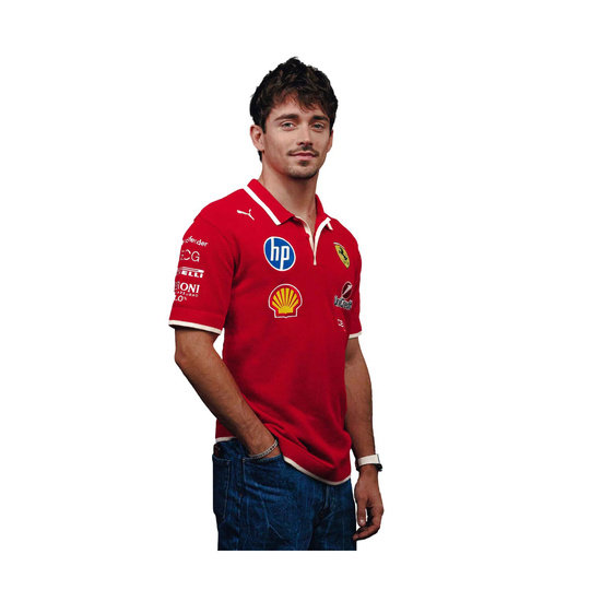 2025 Ferrari F1 Men's China GP Polo Shirt red
