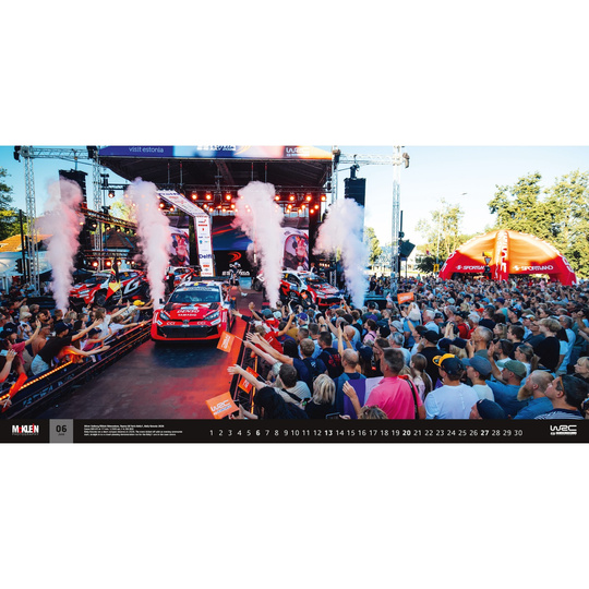 McKlein 2027 Rally - The Wider View Wall Calendar