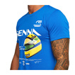 2025 Ayrton Senna F1 Mens Helmet Graphic T-Shirt