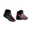 OMP Sport MY22 Racing Shoes Black/Red (FIA)
