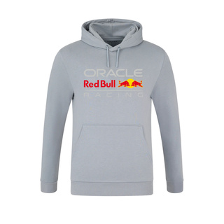 2025 Red Bull Racing Mens Logo Hooded Sweatshirt grey