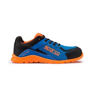 Sparco Practice Racing Shoes Blue/Orange