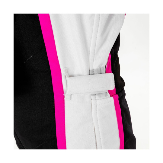 Sparco Kerb MY20 Kids Karting Suit Black/Pink (CIK)