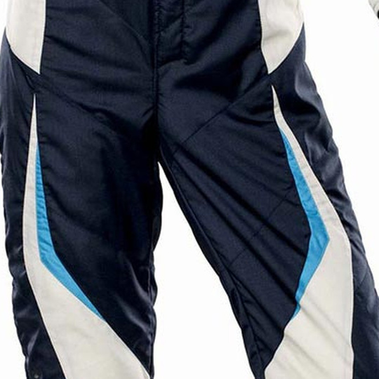 OMP Tecnica EVO MY23 Race Suit Navy Blue/White (FIA)